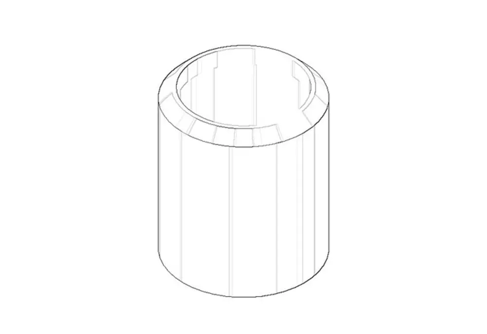 DORNBRACHT Haube ERSATZTEILE 092102073 D. 26 x 30 mm Platin gebürstet, 092102073-06 Galeriebild 1
